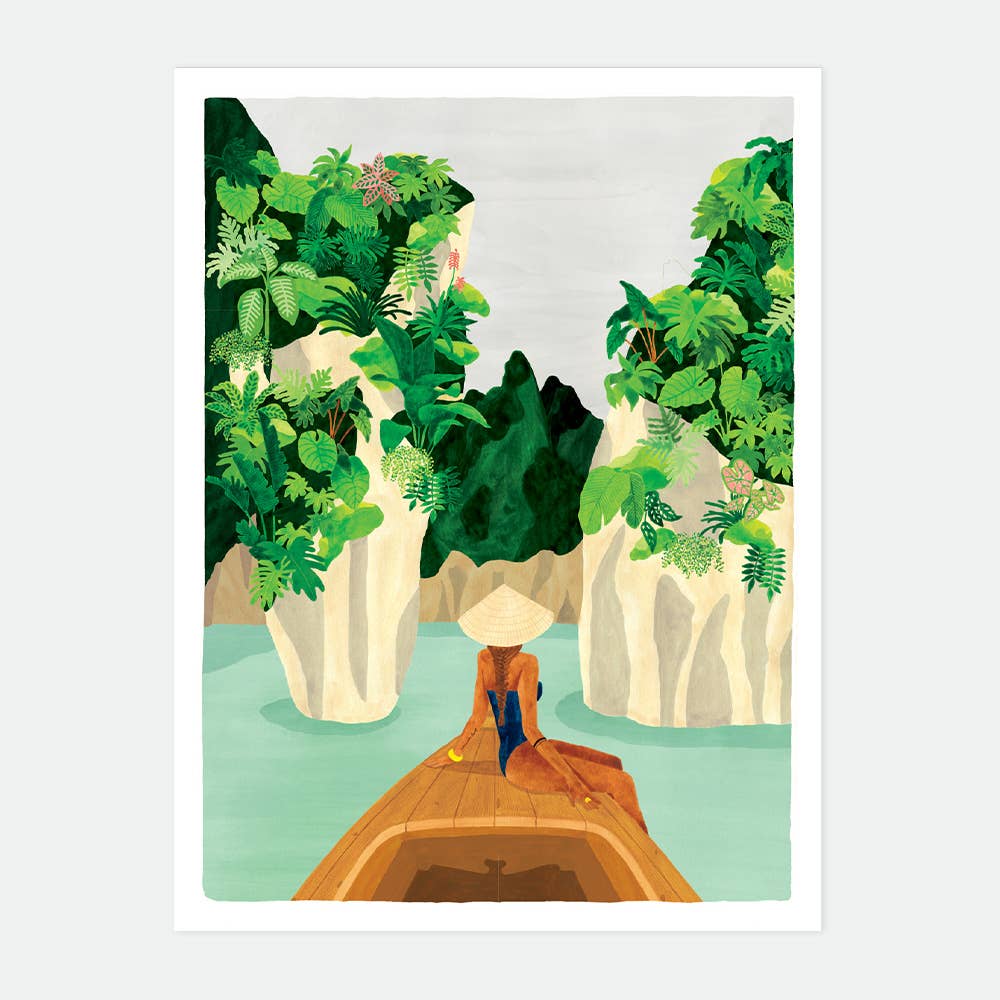 all-the-ways-to-say-bay-poster-medium-29-7-x-39-7-cm-frau-am-meer image 1