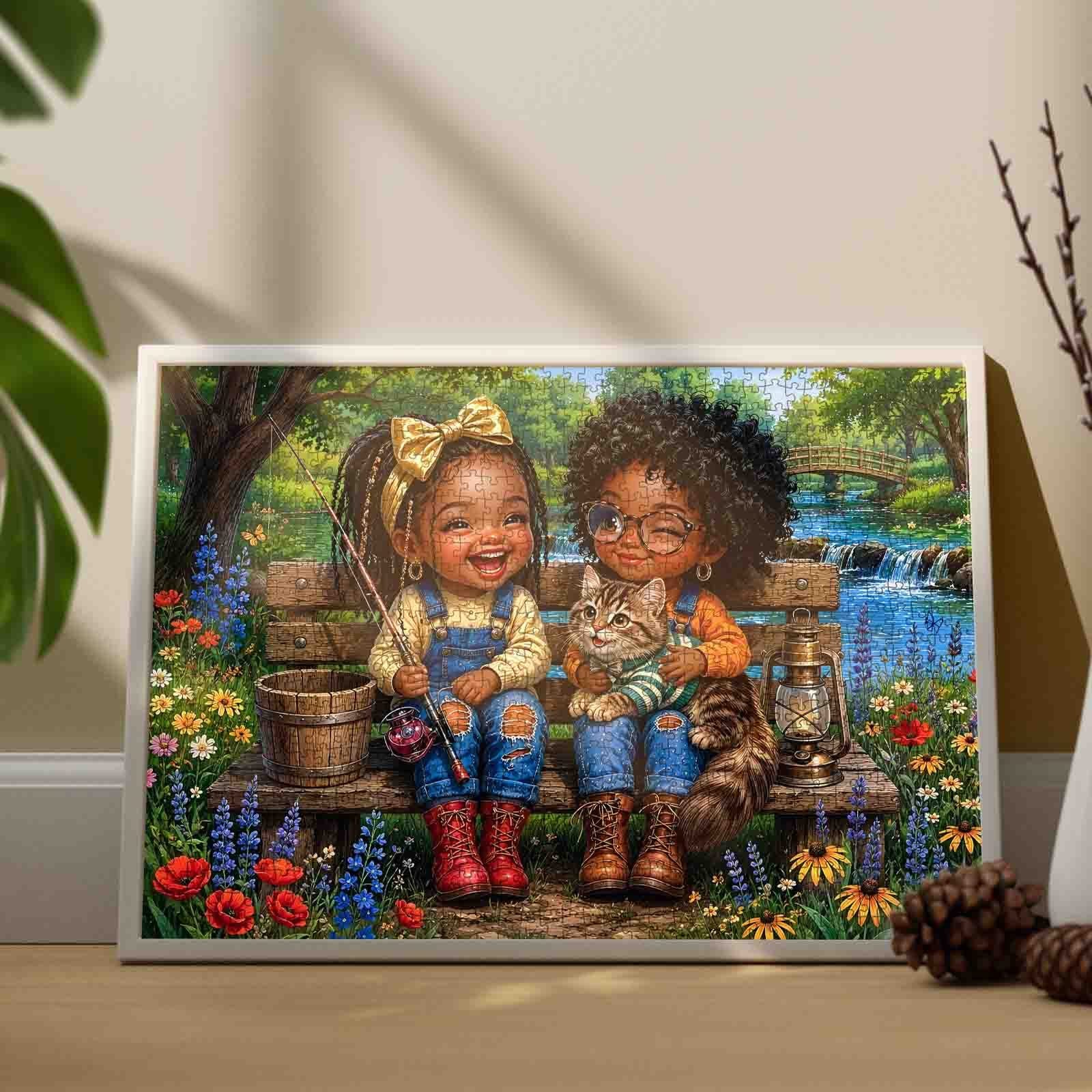 tucocoo-best-friends-fishing-day-puzzle-1000-teile-angeln image 3
