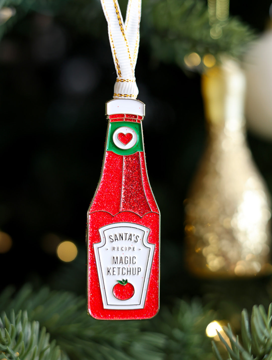 all-the-ways-to-say-santa-s-ketchup-christbaumschmuck-emaille image 2