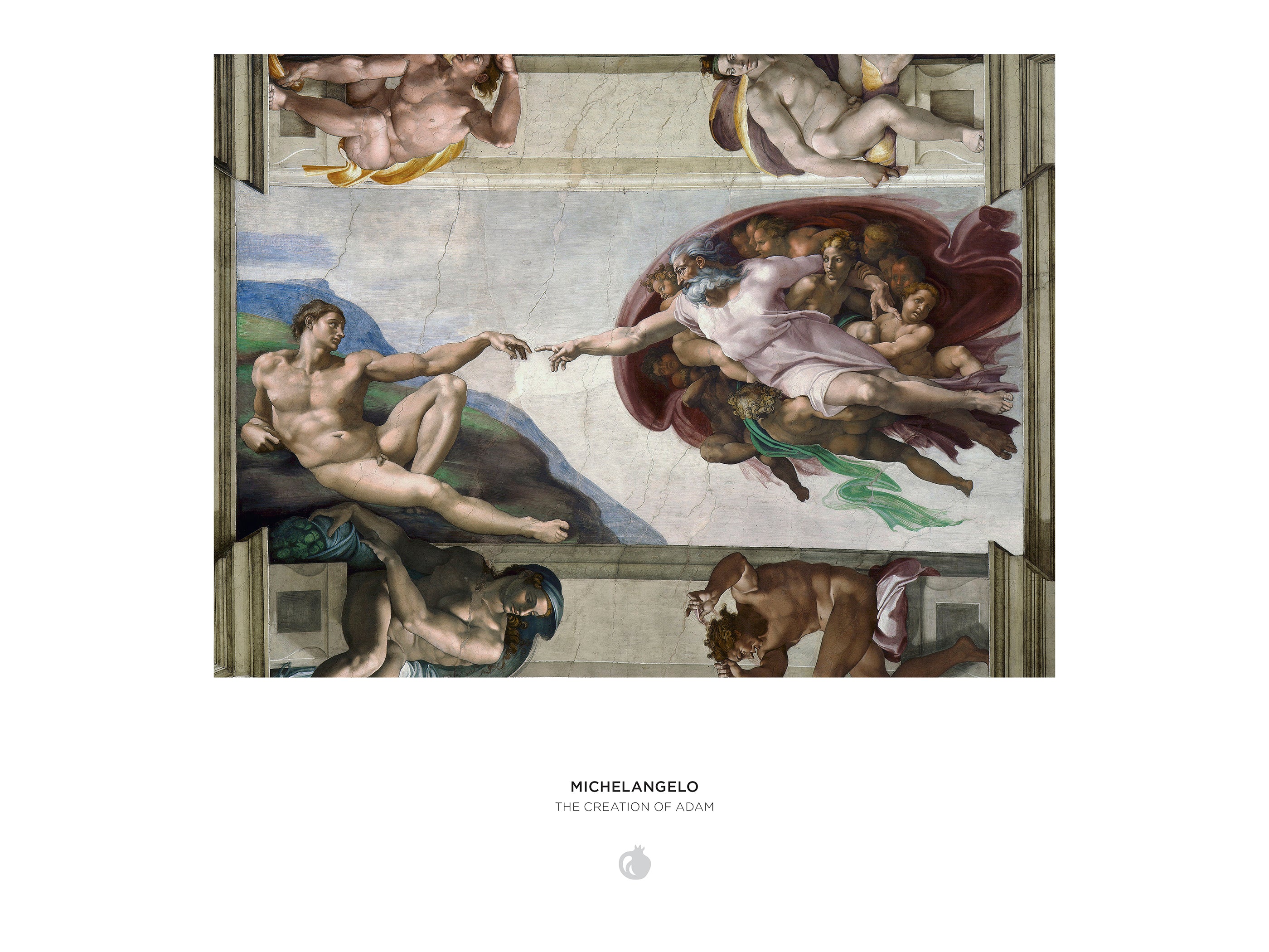 pomegranate-michelangelo-creation-of-adam-1000-teile-puzzle image 3