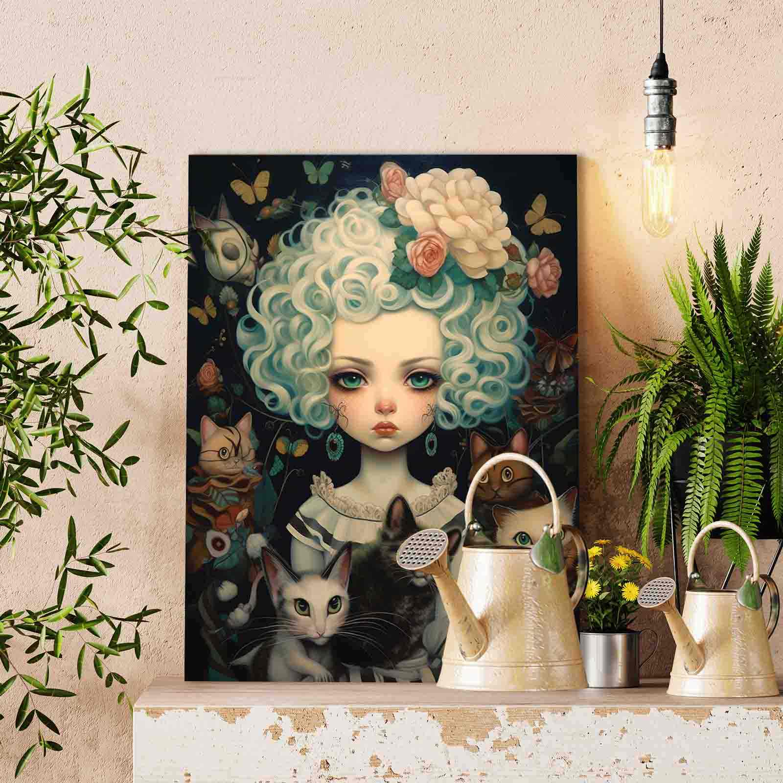 tucocoo-girl-cats-malen-nach-zahlen-40x50-cm-ohne-rahmen image 2