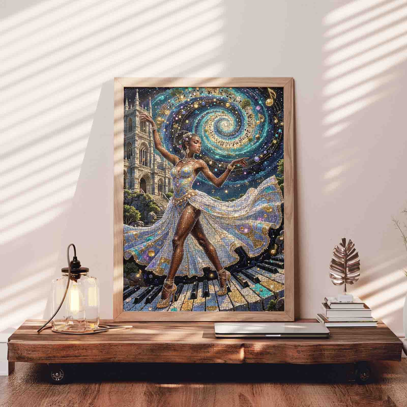 tucocoo-cosmic-ballet-dancer-puzzle-1000-teile-sterne image 3