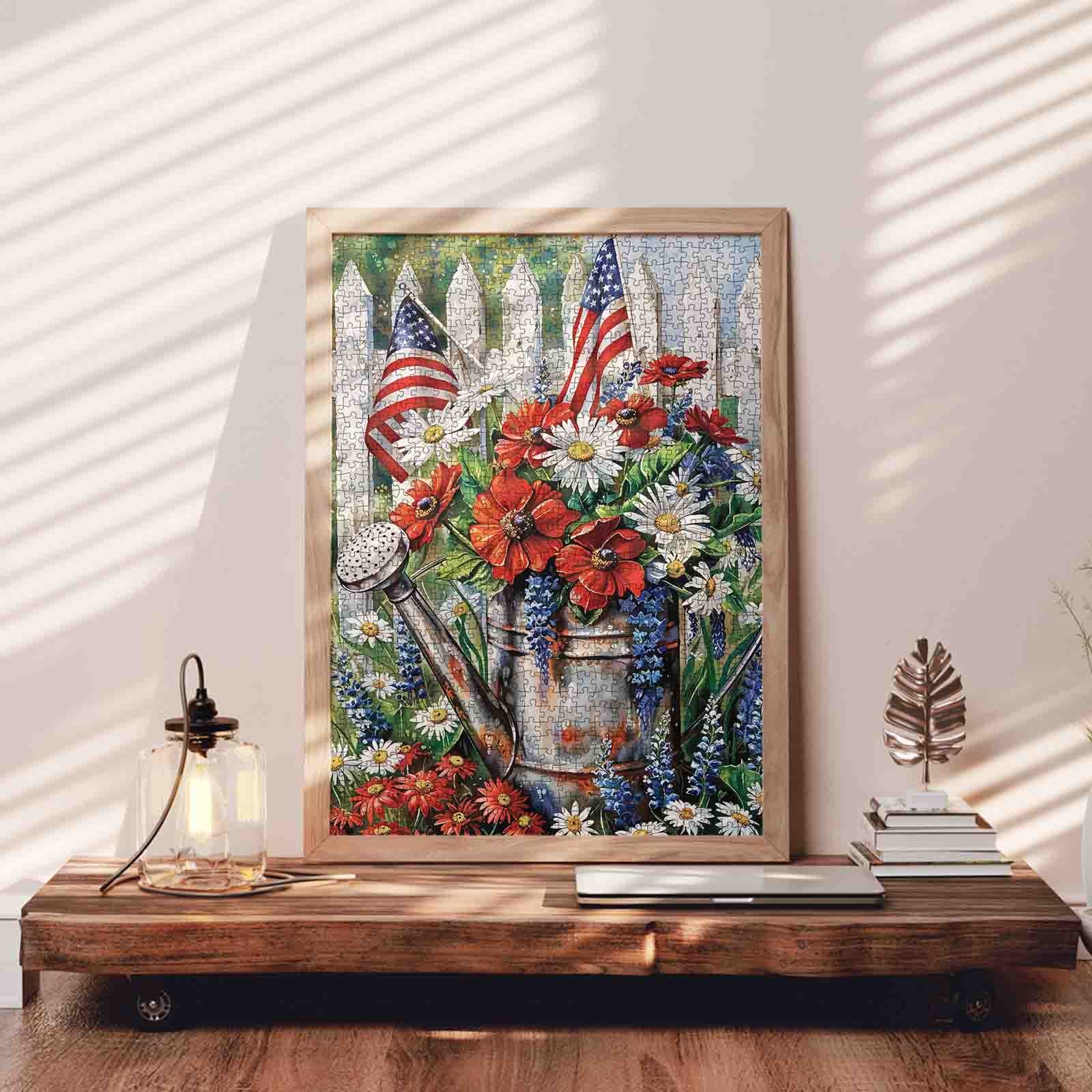 tucocoo-patriotic-garden-blooms-puzzle-1000-teile-garten image 3