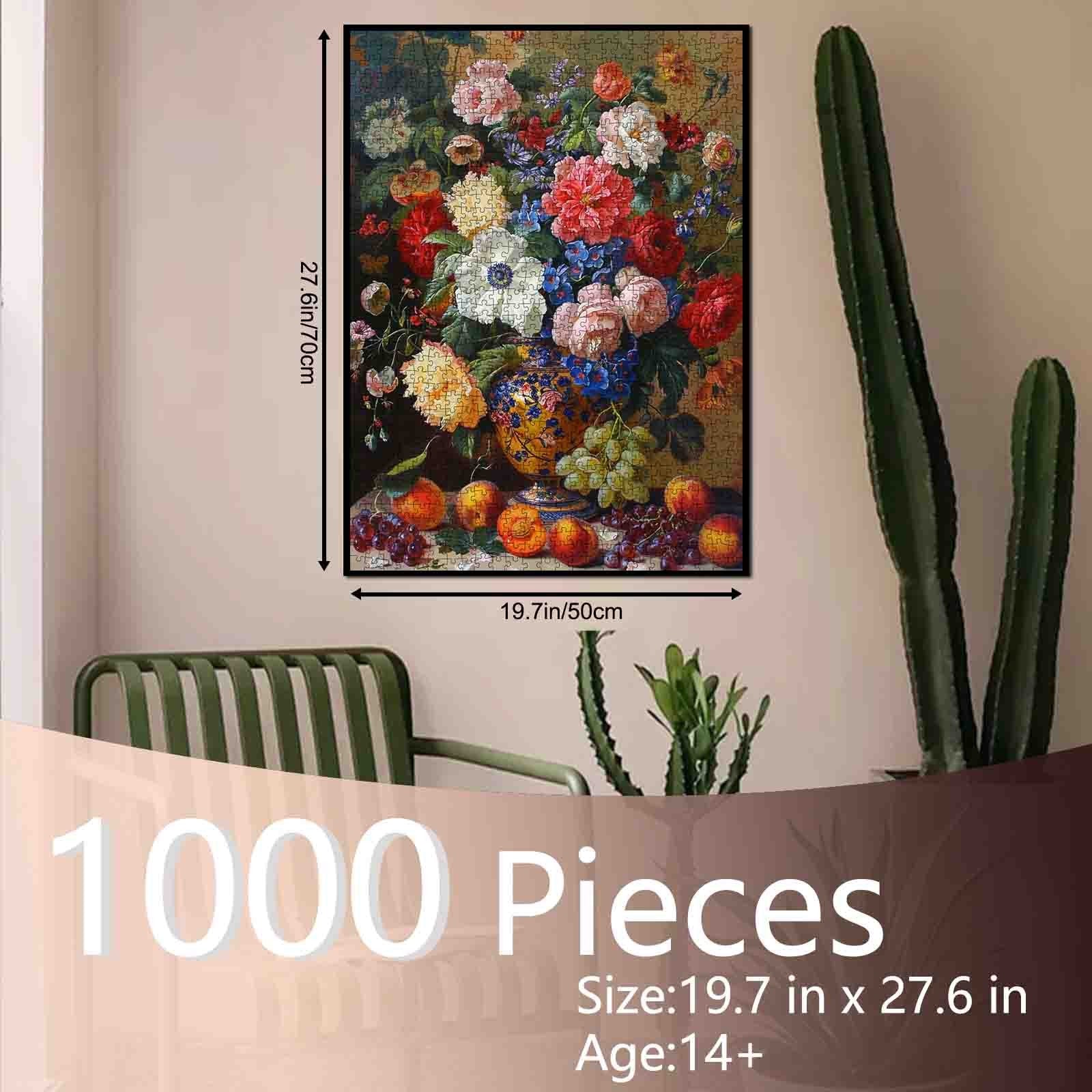 tucocoo-jigsaw-puzzles-floral-still-life-puzzle-1000-teile-blumen image 5