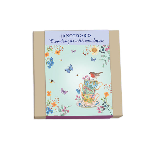 otter-house-teacups-watering-can-notizkarten-10er-set image 1