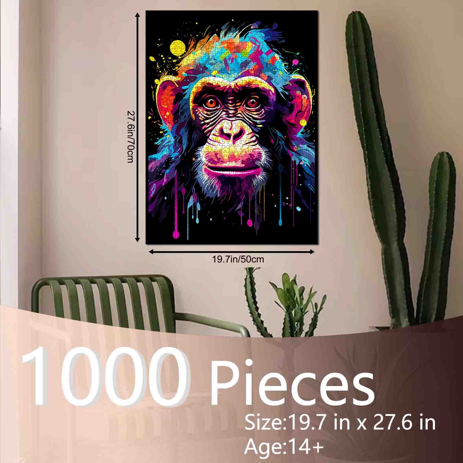 tucocoo-vibrant-graffiti-monkey-puzzle-1000-teile-affe image 5