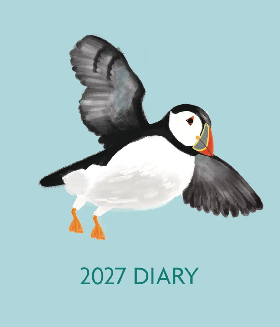 otter-house-fashion-diary-puffin-tagebuch-2027-quadratisch image 1