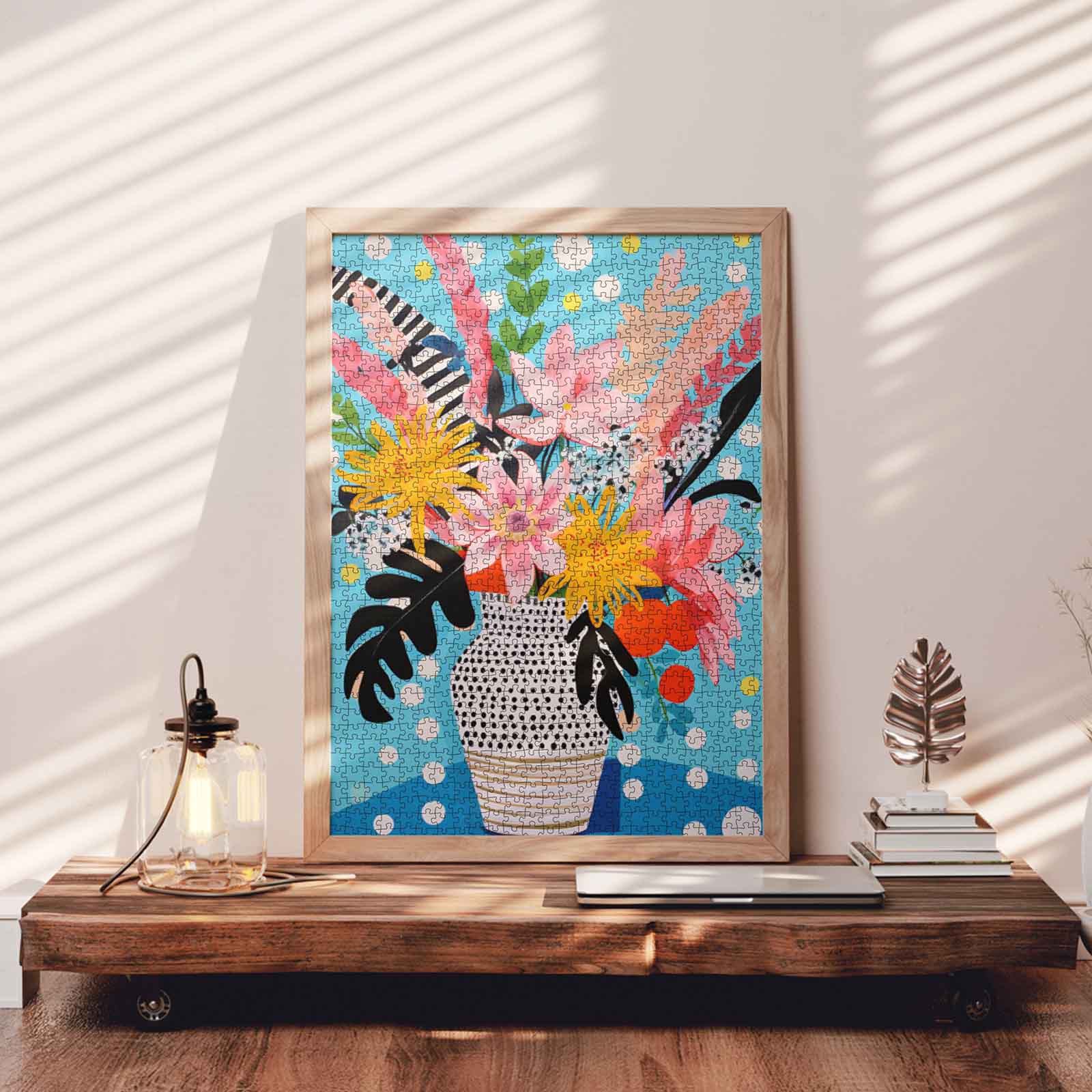 tucocoo-bright-garden-blooms-puzzle-1000-teile-gartenblumen image 3