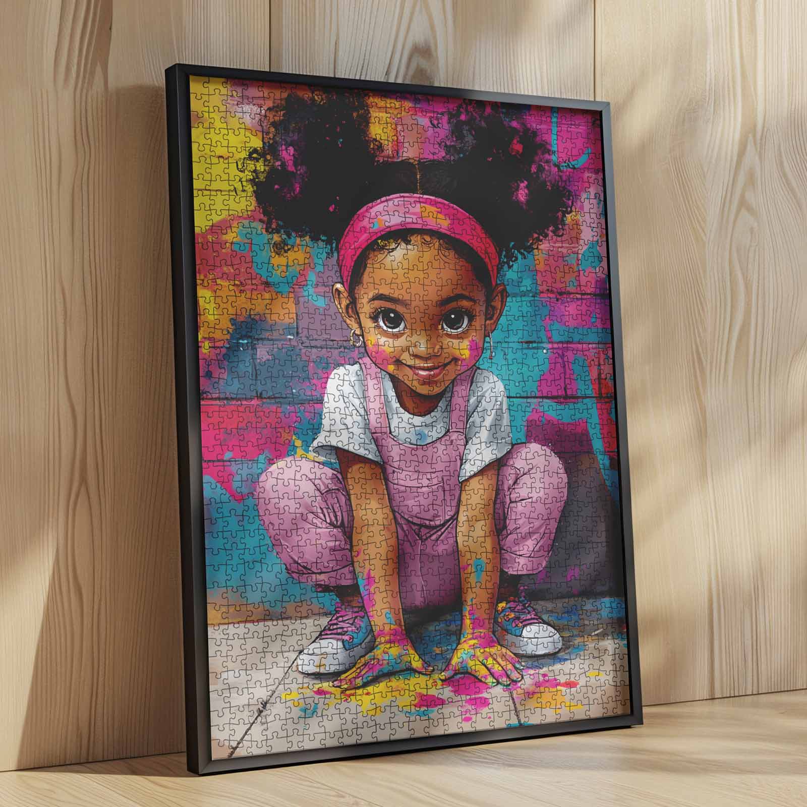 tucocoo-little-artist-puzzle-1000-teile-m-dchen-bunt image 4