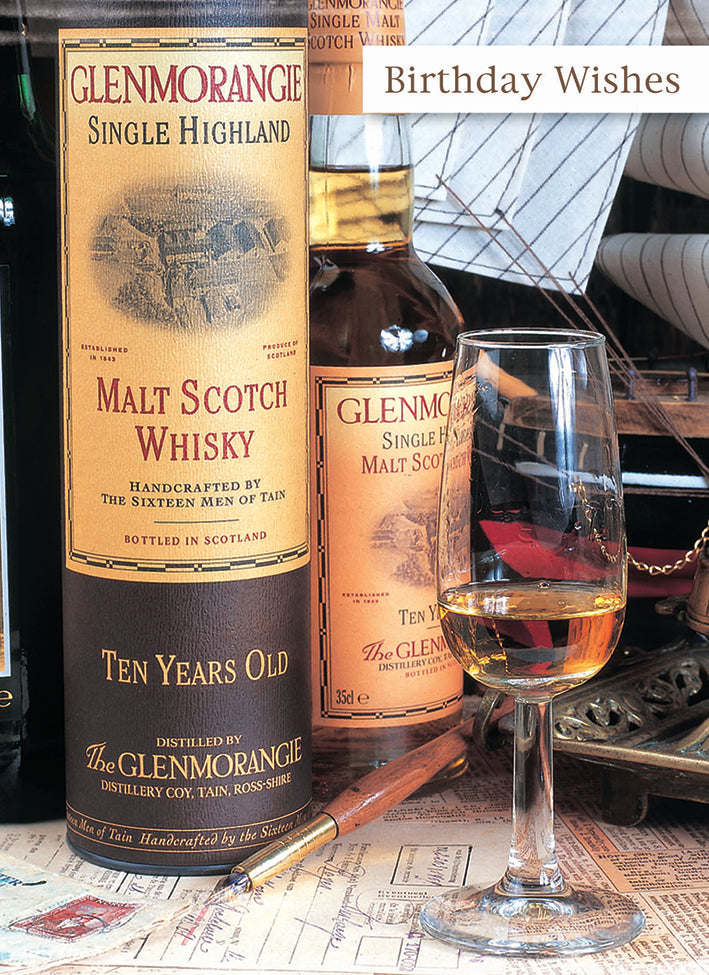 otter-house-first-class-male-whisky-geburtstagskarte-mann image 1