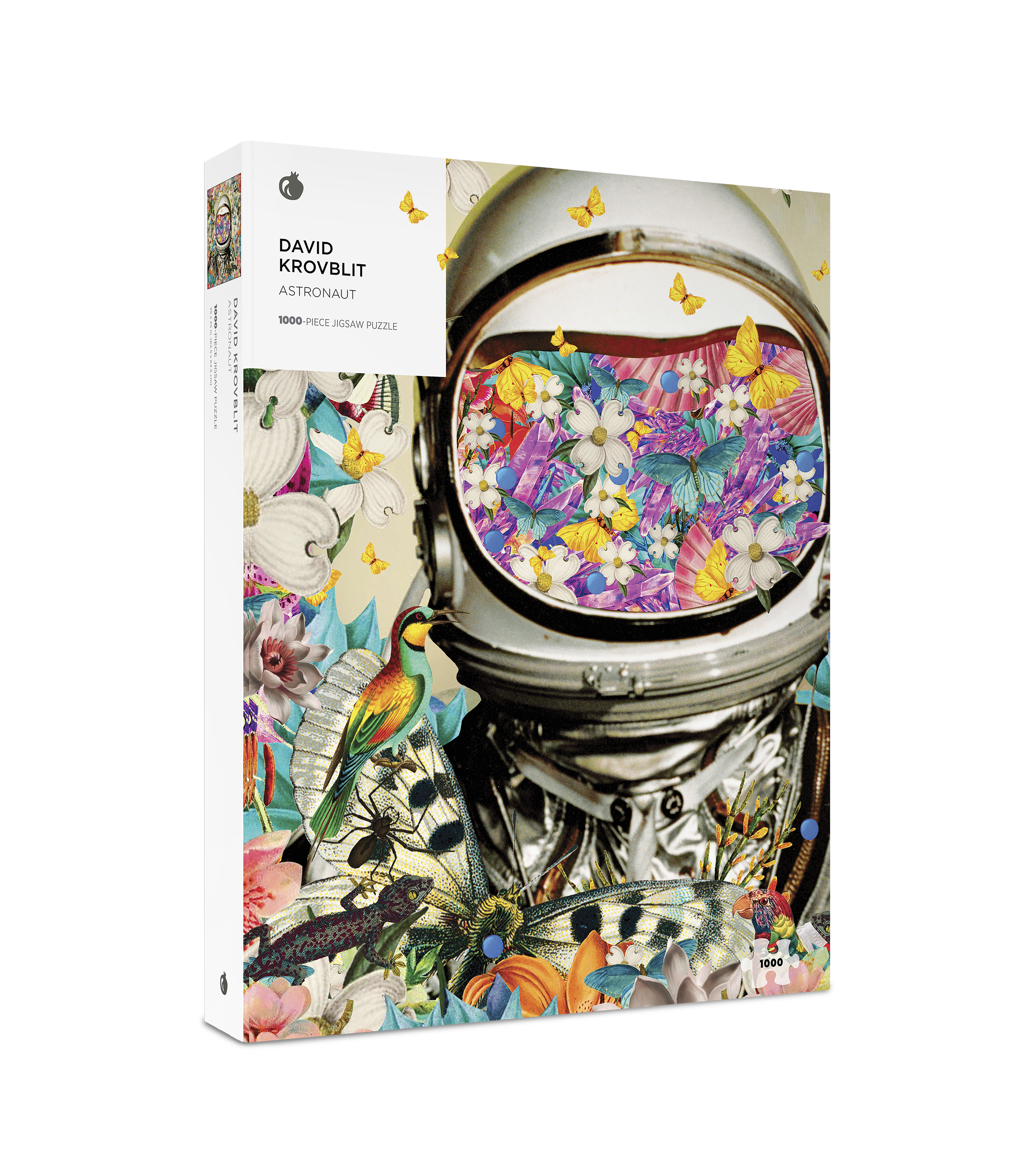 pomegranate-krovblit-astronaut-puzzle-1000-teile-collage image 1
