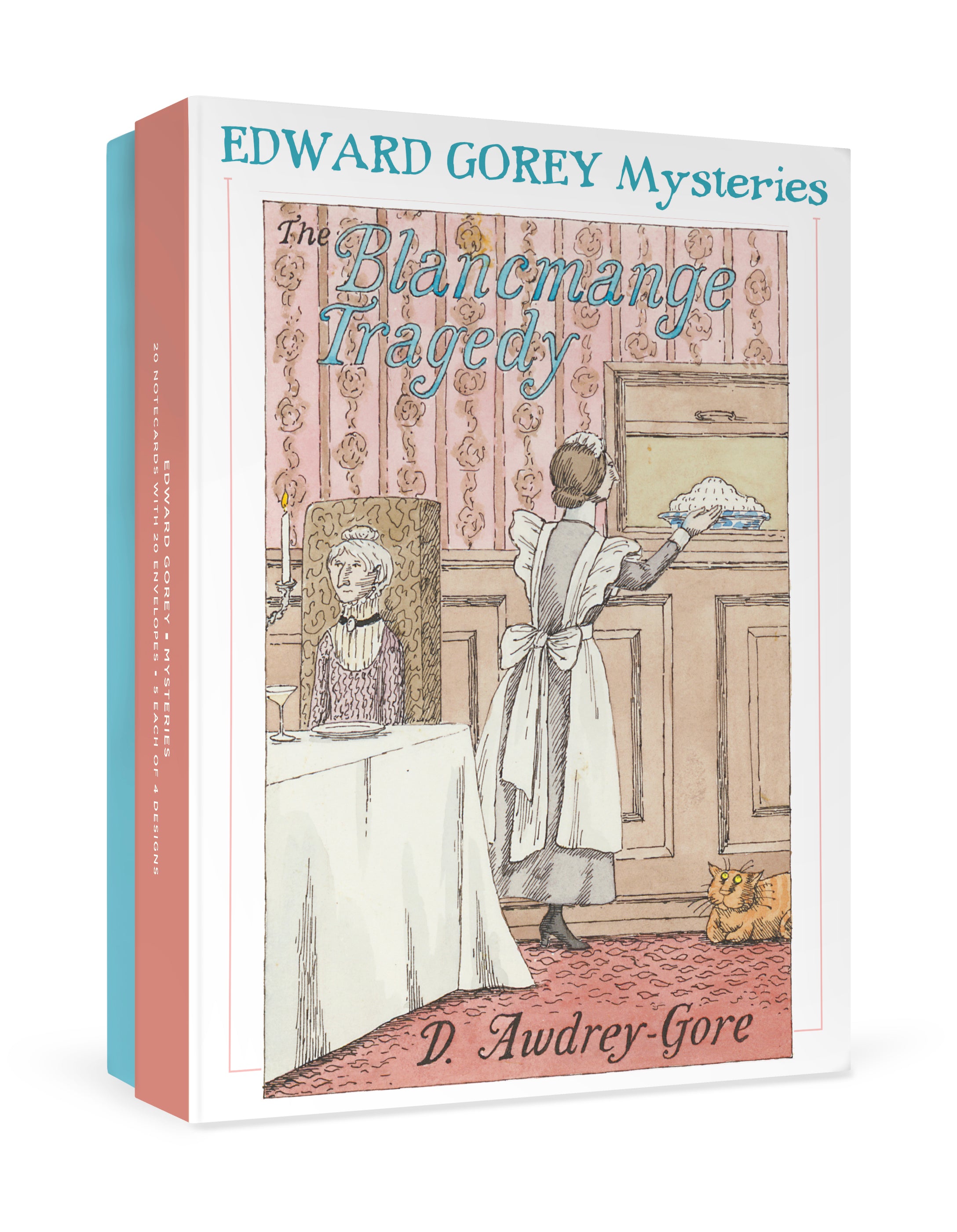 pomegranate-edward-gorey-mysteries-klappkarten-set-humor image 1