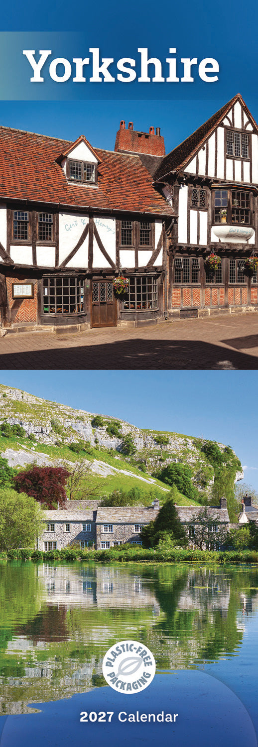 otter-house-yorkshire-slim-kalender-2027-wandkalender image 1