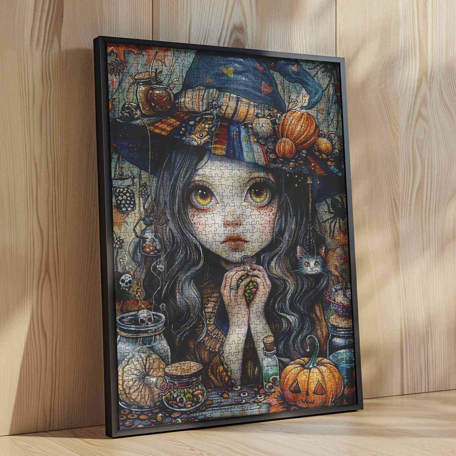 tucocoo-little-witch-and-halloween-magic-puzzle-1000-teile-hexe image 4