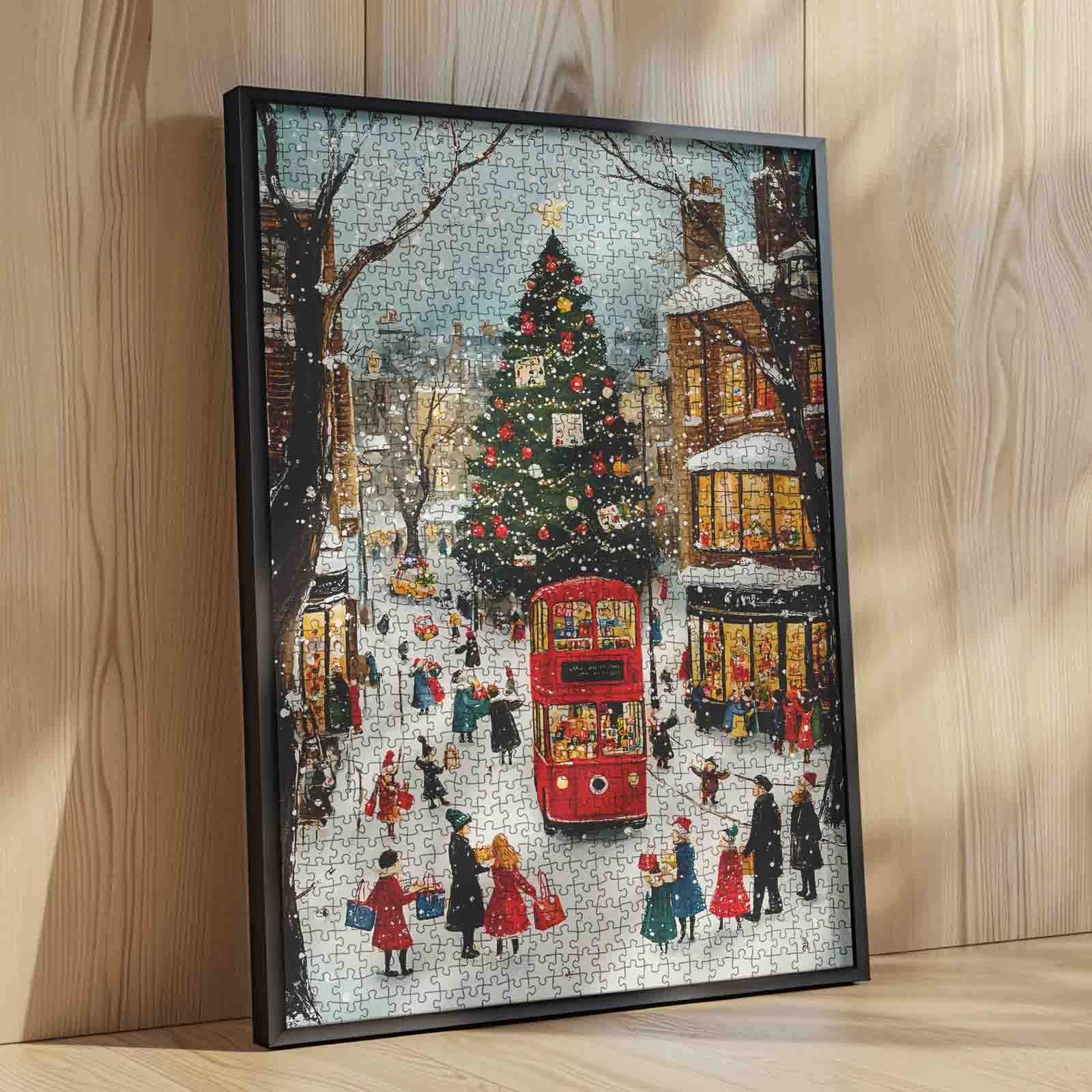 tucocoo-london-christmas-street-puzzle-1000-teile-weihnachten image 4