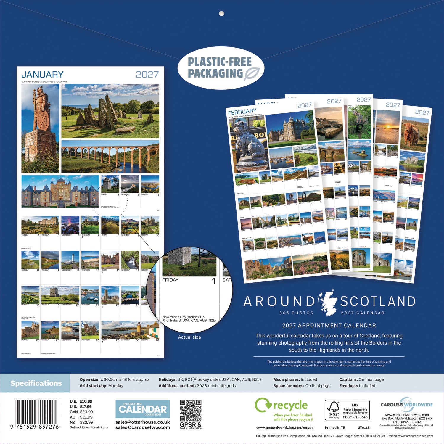 otter-house-around-scotland-wandkalender-2027-schottland image 2