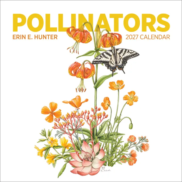 pomegranate-pollinators-2027-wandkalender-erin-hunter image 1