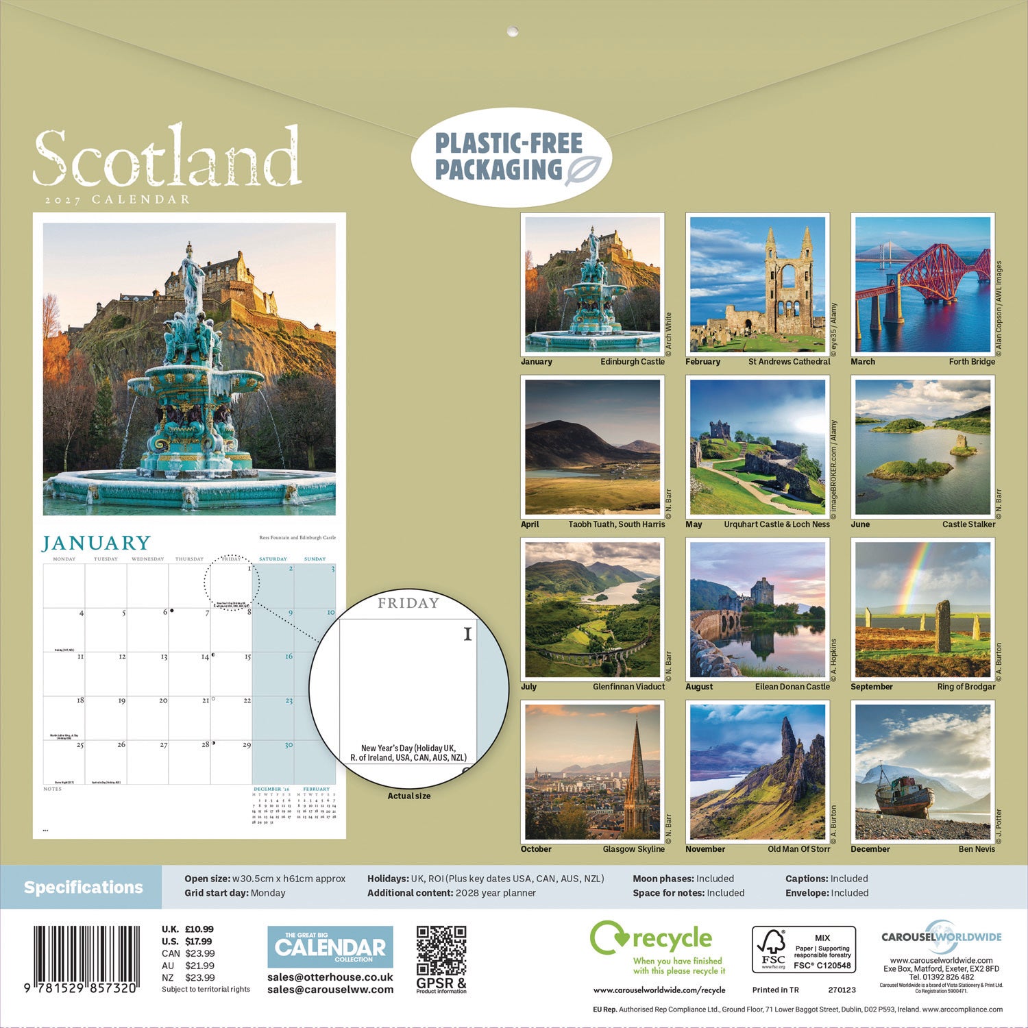 otter-house-scotland-wandkalender-2027-schottland image 2