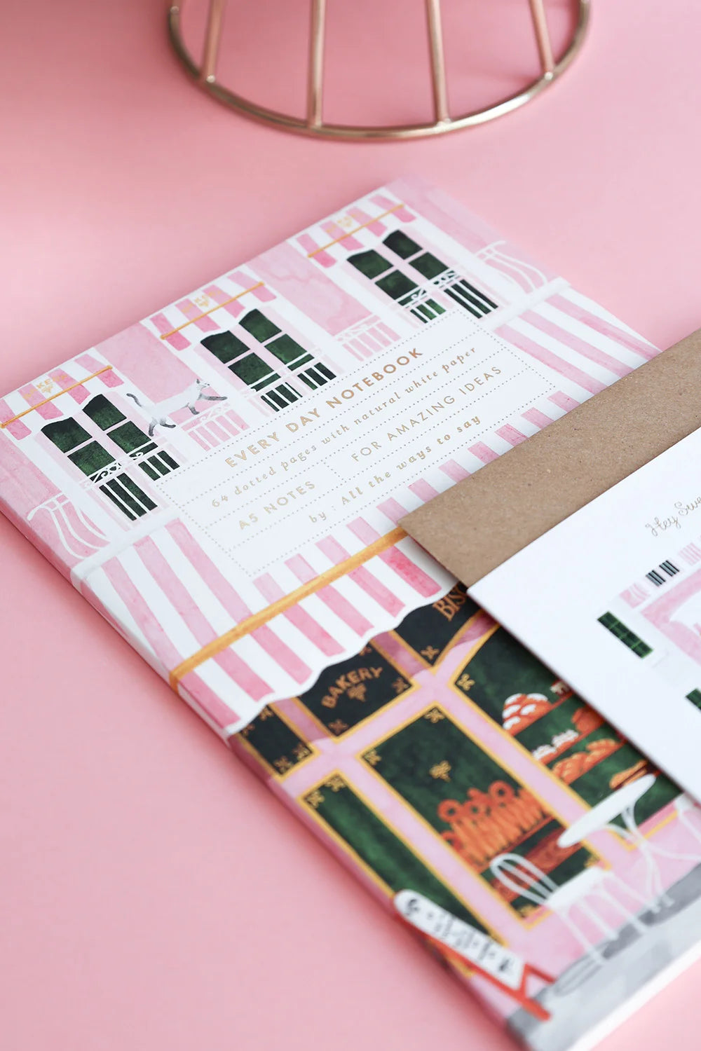 all-the-ways-to-say-bakery-notizbuch-a5-goldfolie image 3