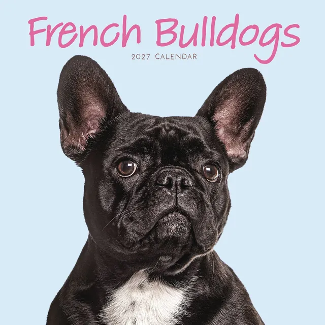 otter-house-french-bulldogs-mini-kalender-2027-hunde image 1