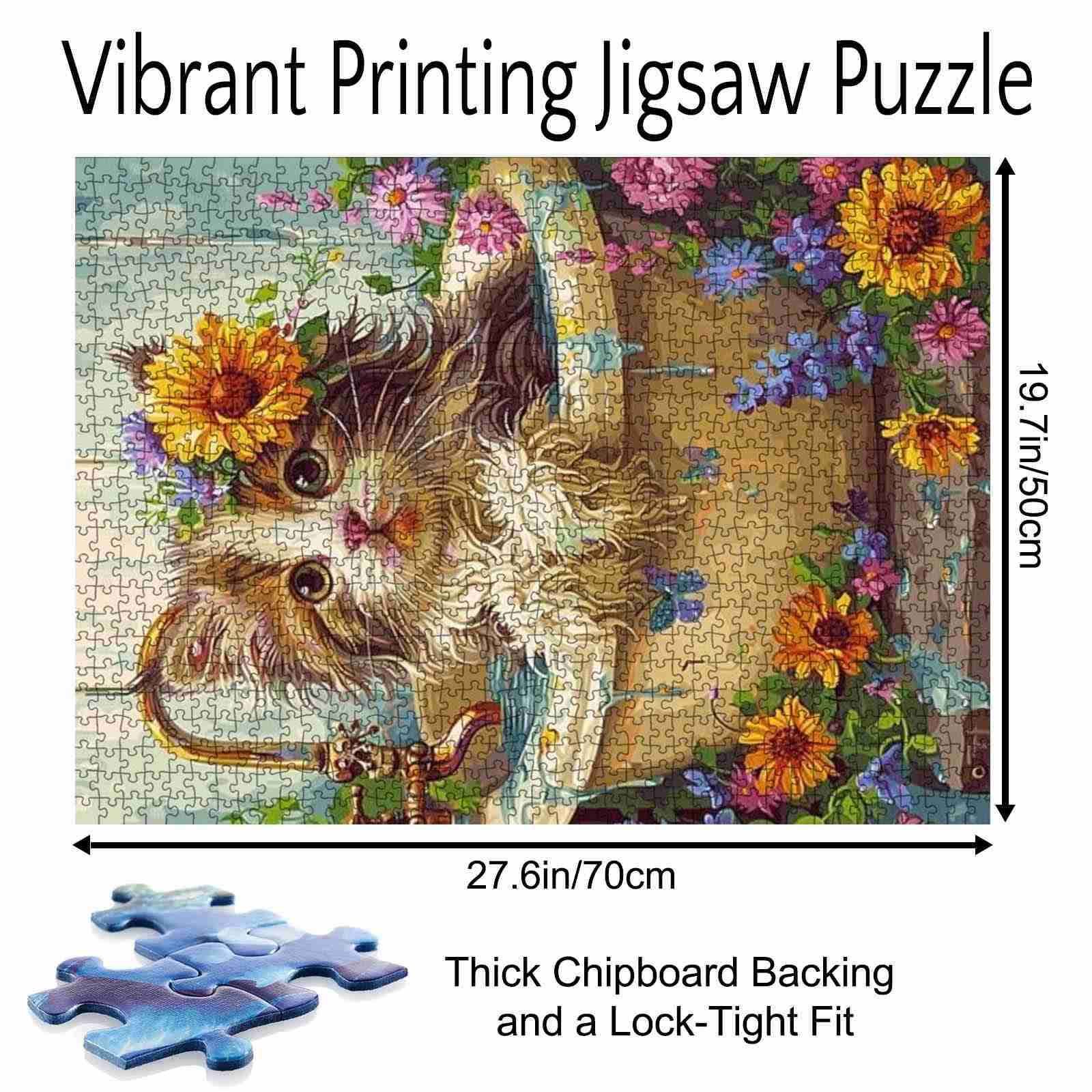 tucocoo-jigsaw-puzzles-flower-cat-bath-puzzle-1000-teile-k-tzchen image 5