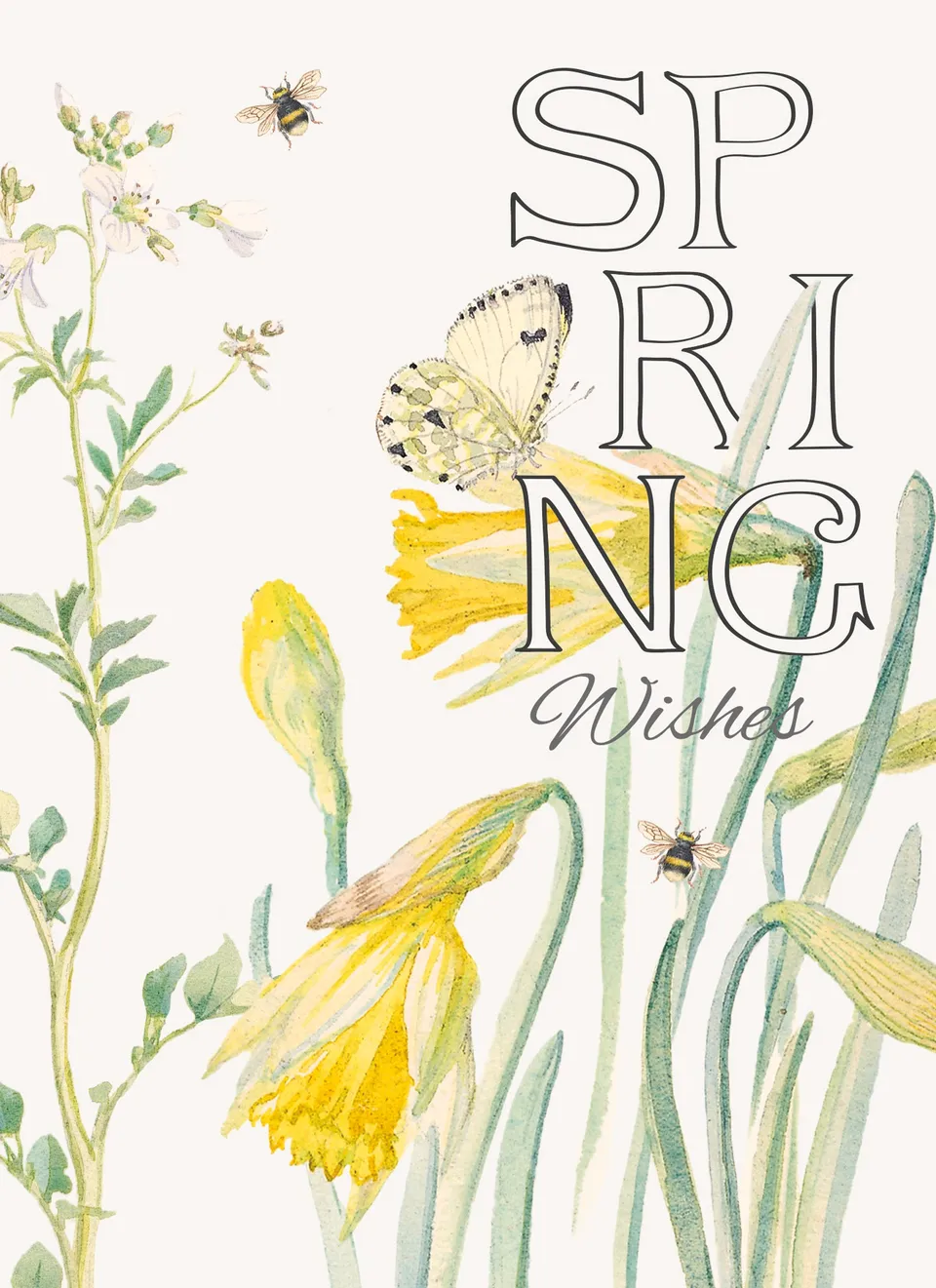otter-house-edith-holden-osterkarte-spring-wishes-blume image 1
