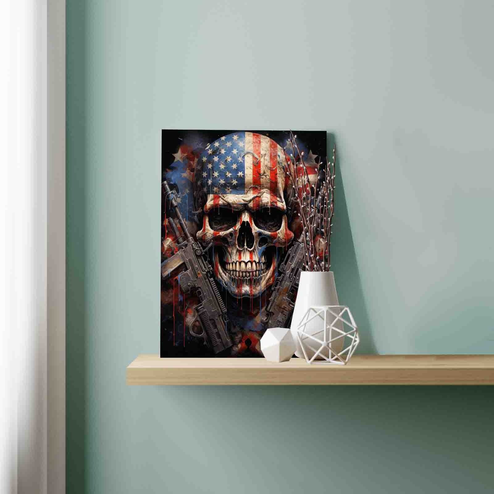 tucocoo-paint-by-numbers-patriotic-skull-warrior-malen-nach-zahlen-40x50 image 3