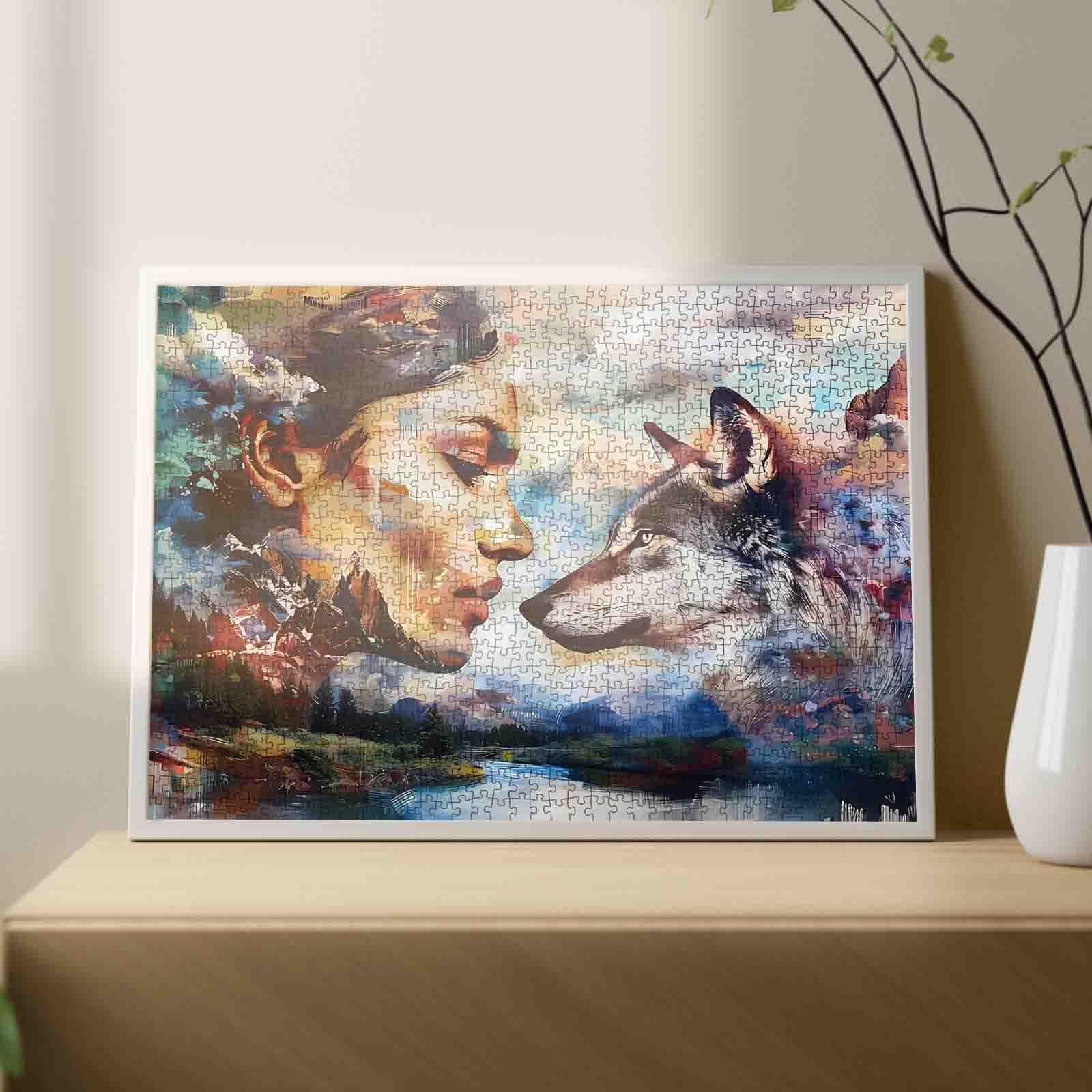 tucocoo-woman-and-wolf-puzzle-1000-teile-tier image 3