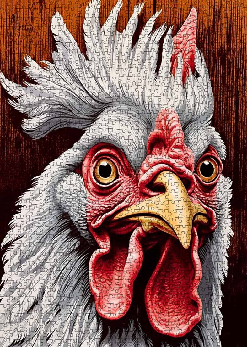 tucocoo-rooster-close-up-puzzle-1000-teile-hahn image 2