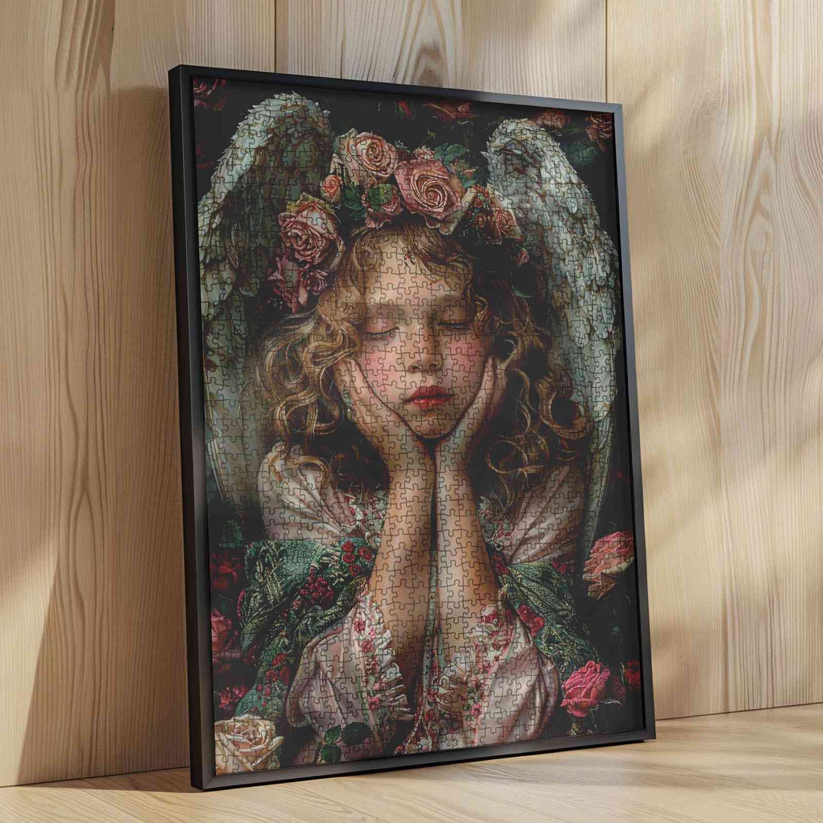 tucocoo-angelic-beauty-roses-puzzle-1000-teile-engel image 4