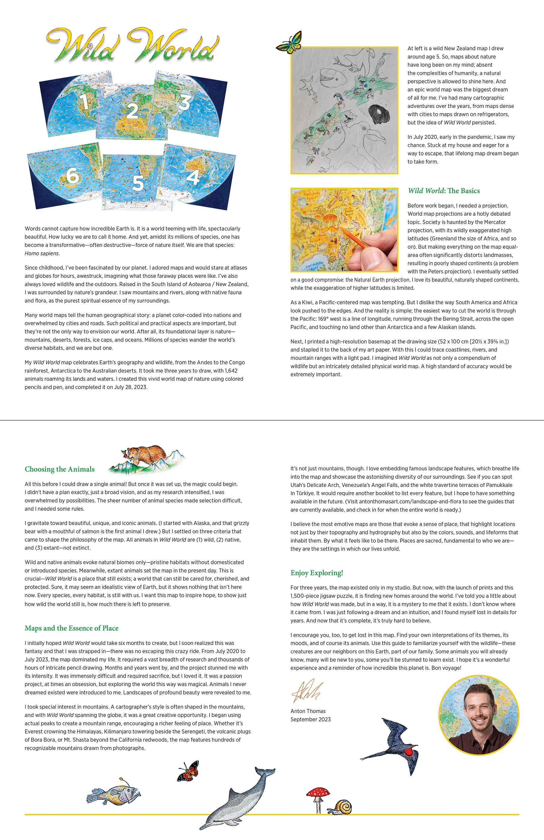 pomegranate-anton-thomas-wild-world-puzzle-1500-teile-tiere image 4