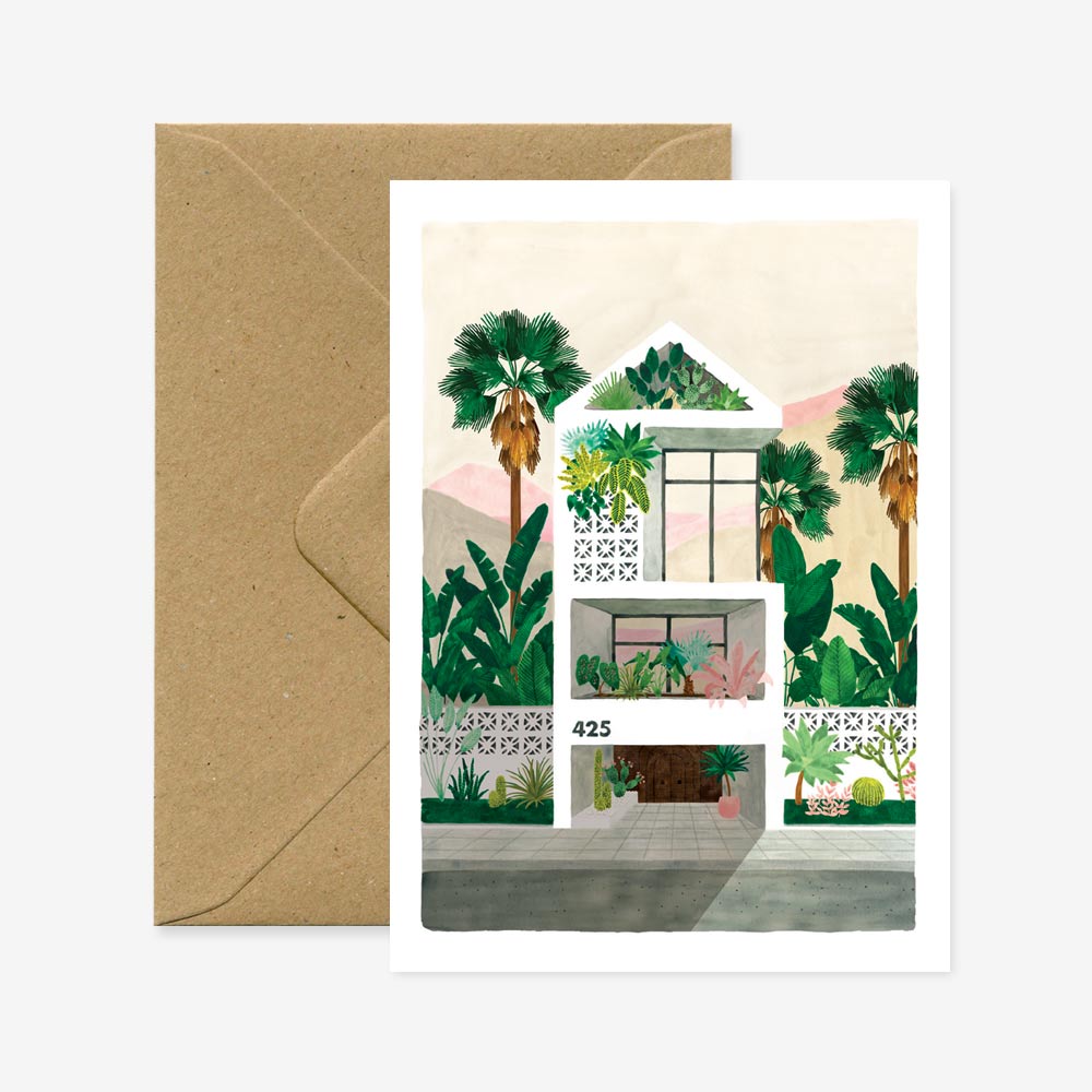 all-the-ways-to-say-dreamhouse-gru-karte-a6-einzug-palmen image 1