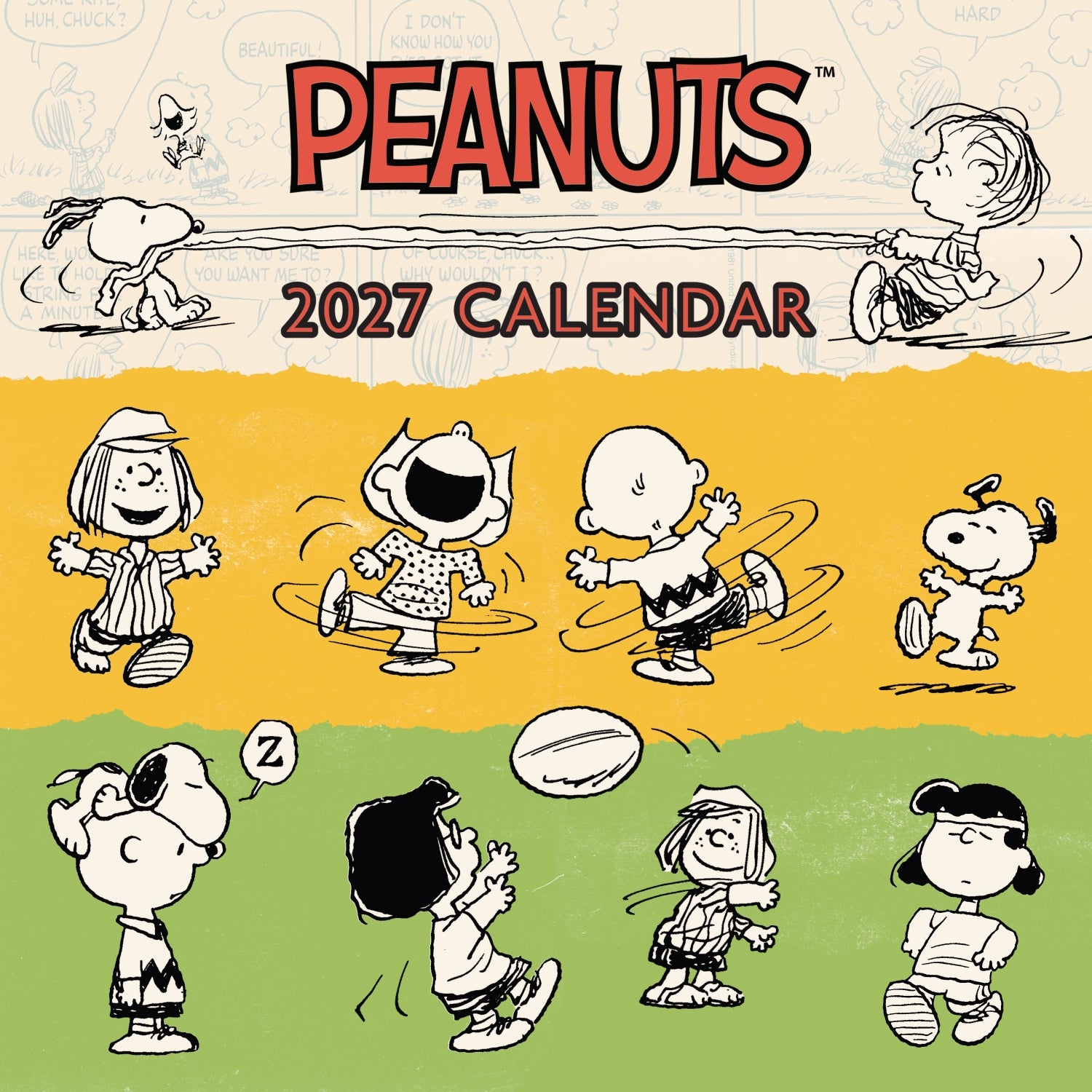 otter-house-peanuts-wandkalender-2027-humor image 1