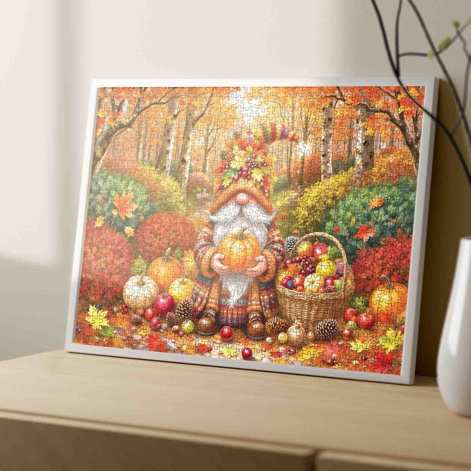tucocoo-autumn-forest-gnome-puzzle-1000-teile-herbstwald image 4