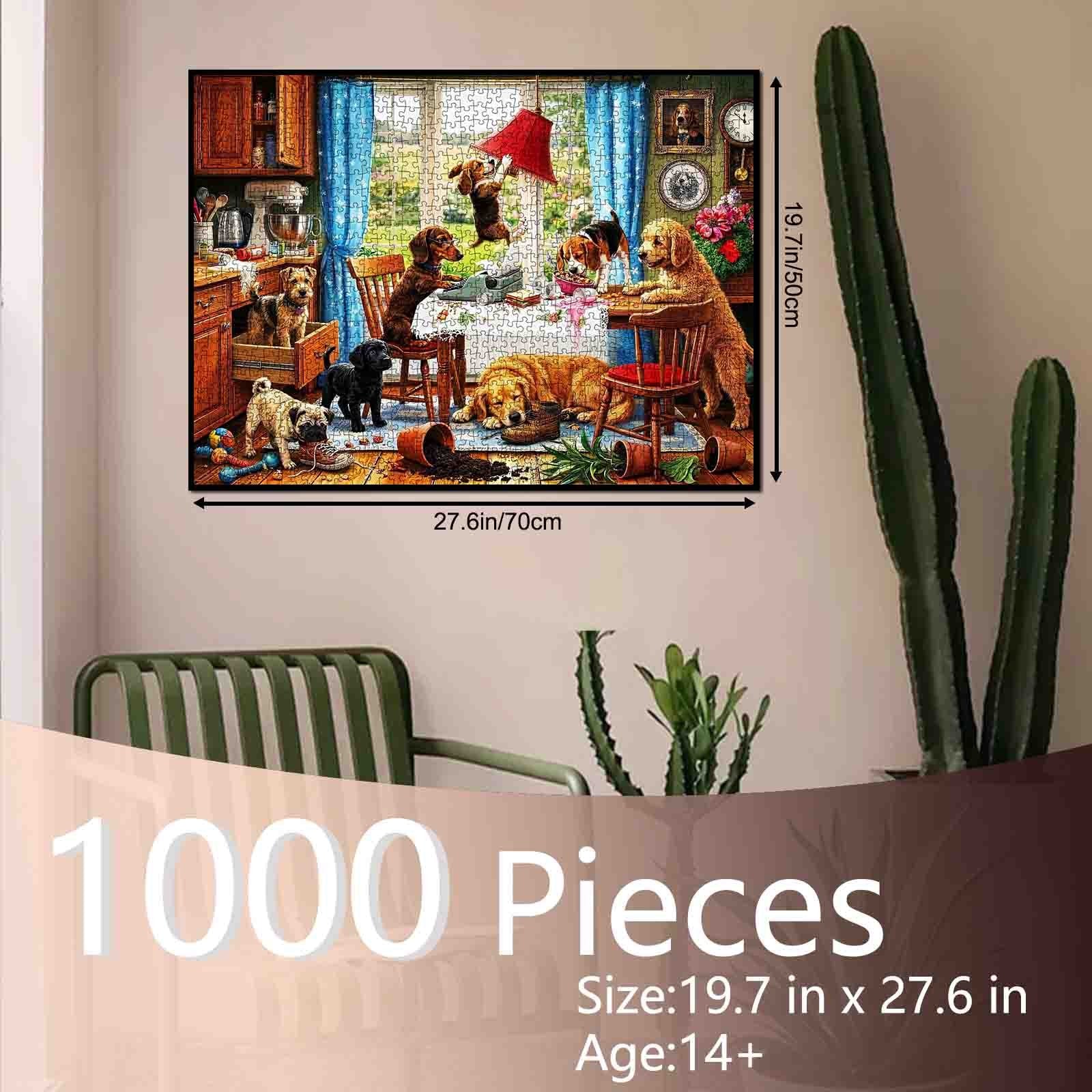 tucocoo-mischievous-dogs-kitchen-chaos-puzzle-1000-t image 5