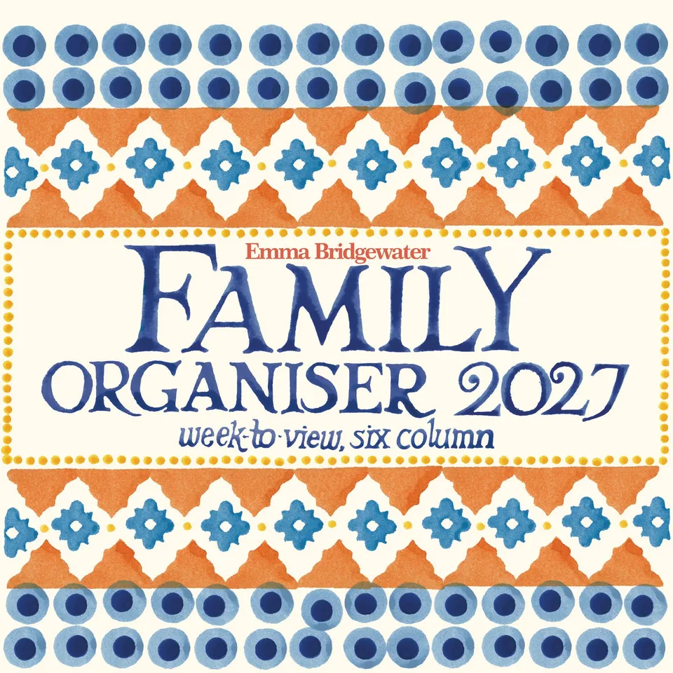 emma-bridgewater-sponged-wt-planner-wandkalender-2027 image 1
