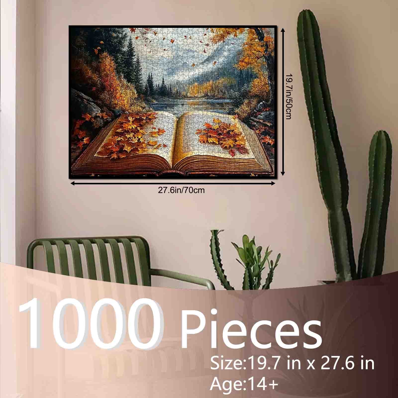 tucocoo-autumn-tale-book-puzzle-1000-teile-herbst-wald image 5
