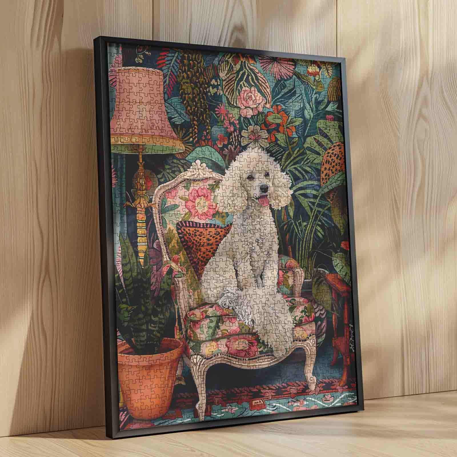 tucocoo-elegant-poodle-salon-puzzle-1000-teile-hund image 4