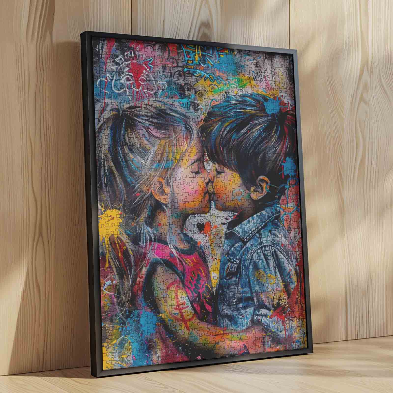 tucocoo-cute-kiss-graffiti-puzzle-1000-teile-liebe image 4