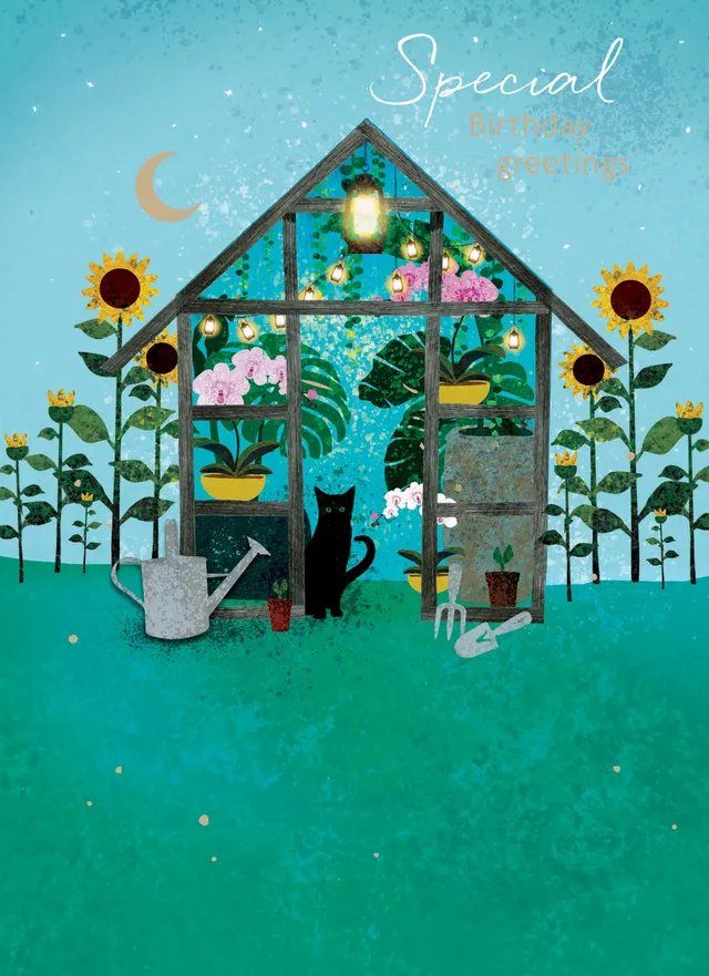 otter-house-midnight-wishes-geburtstagskarte-katze-gew-chshaus image 1