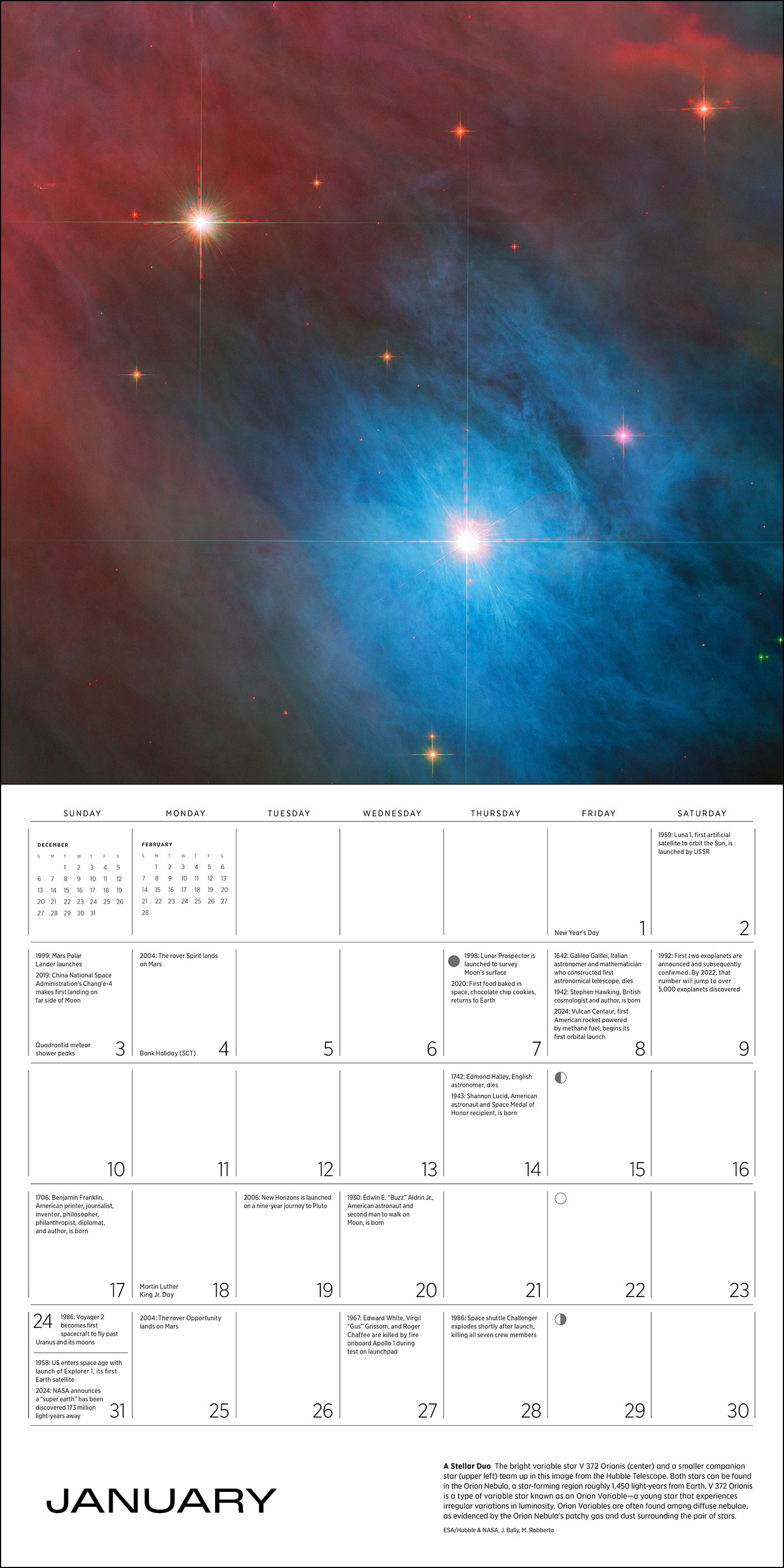 pomegranate-space-hubble-webb-2027-wandkalender-weltraum image 2