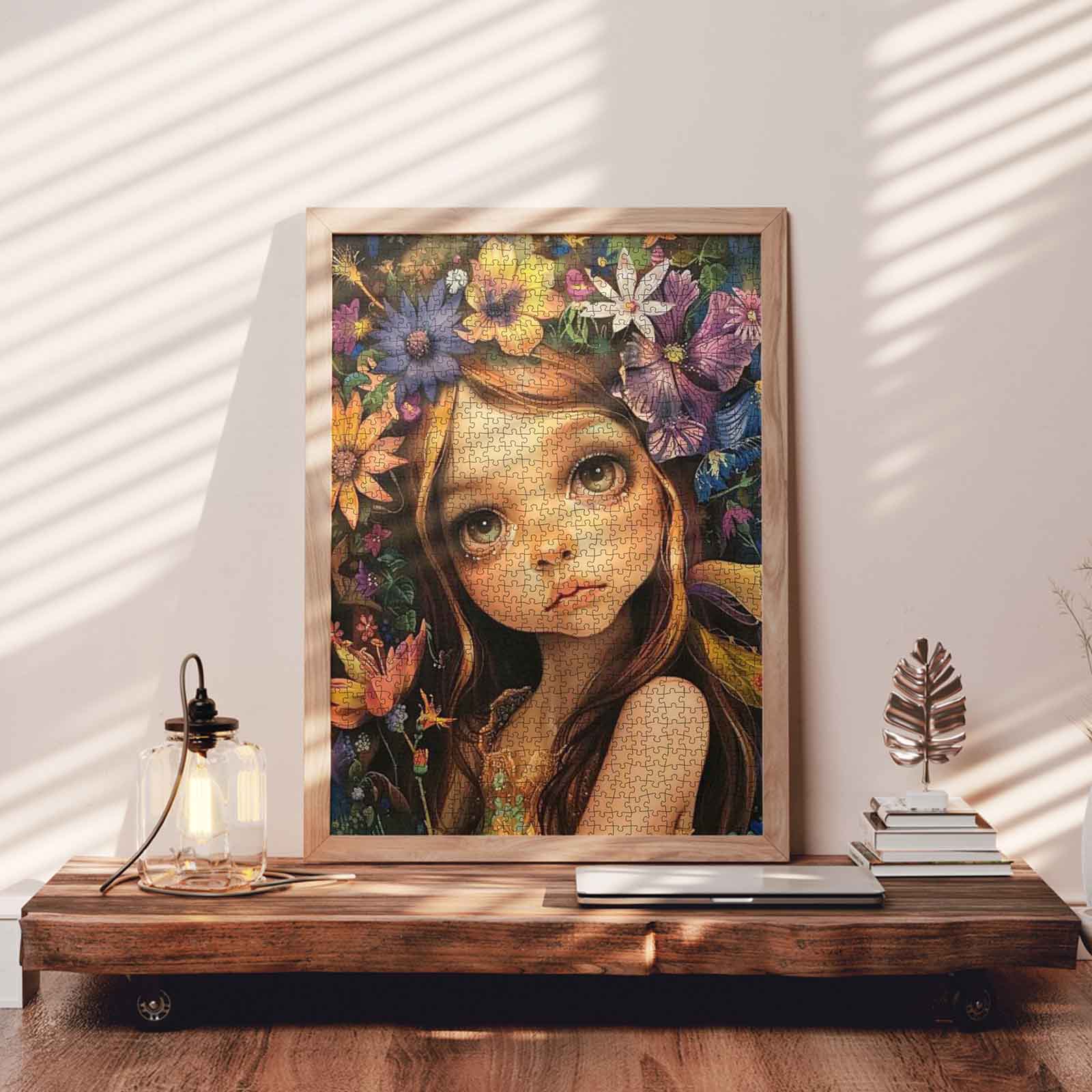 tucocoo-flower-crown-girl-puzzle-1000-teile-blumenkranz image 3
