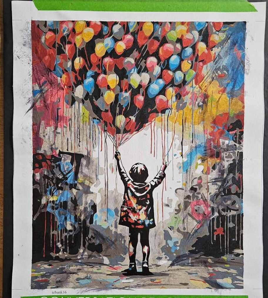 Bunte Ballons