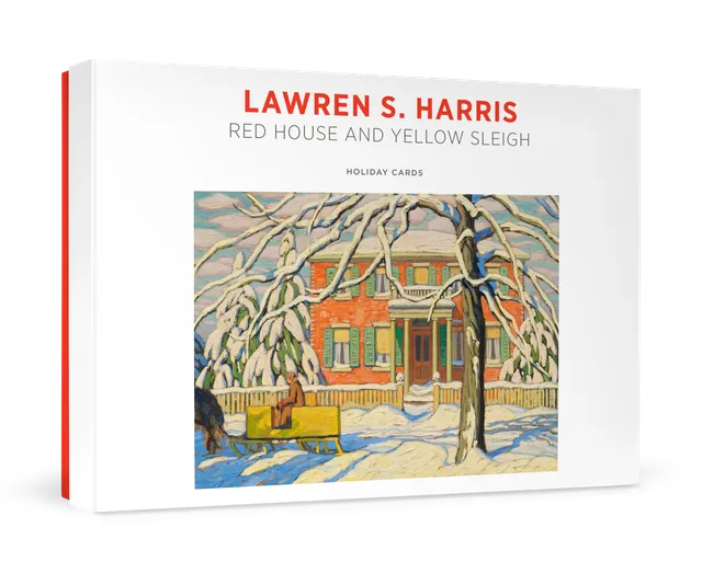 pomegranate-harris-red-house-weihnachtskarten-box-landschaft image 1