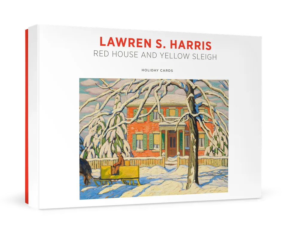 pomegranate-harris-red-house-weihnachtskarten-box-landschaft image 1