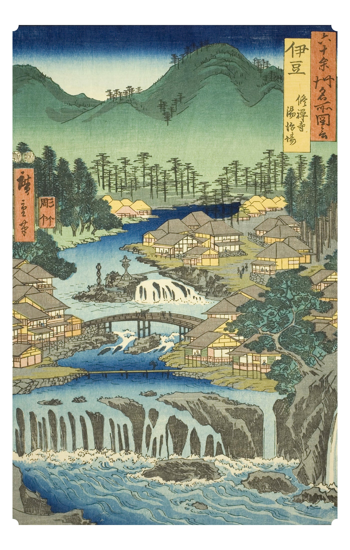 pomegranate-postcards-hiroshige-keepsake-postkarten-24er-box image 5