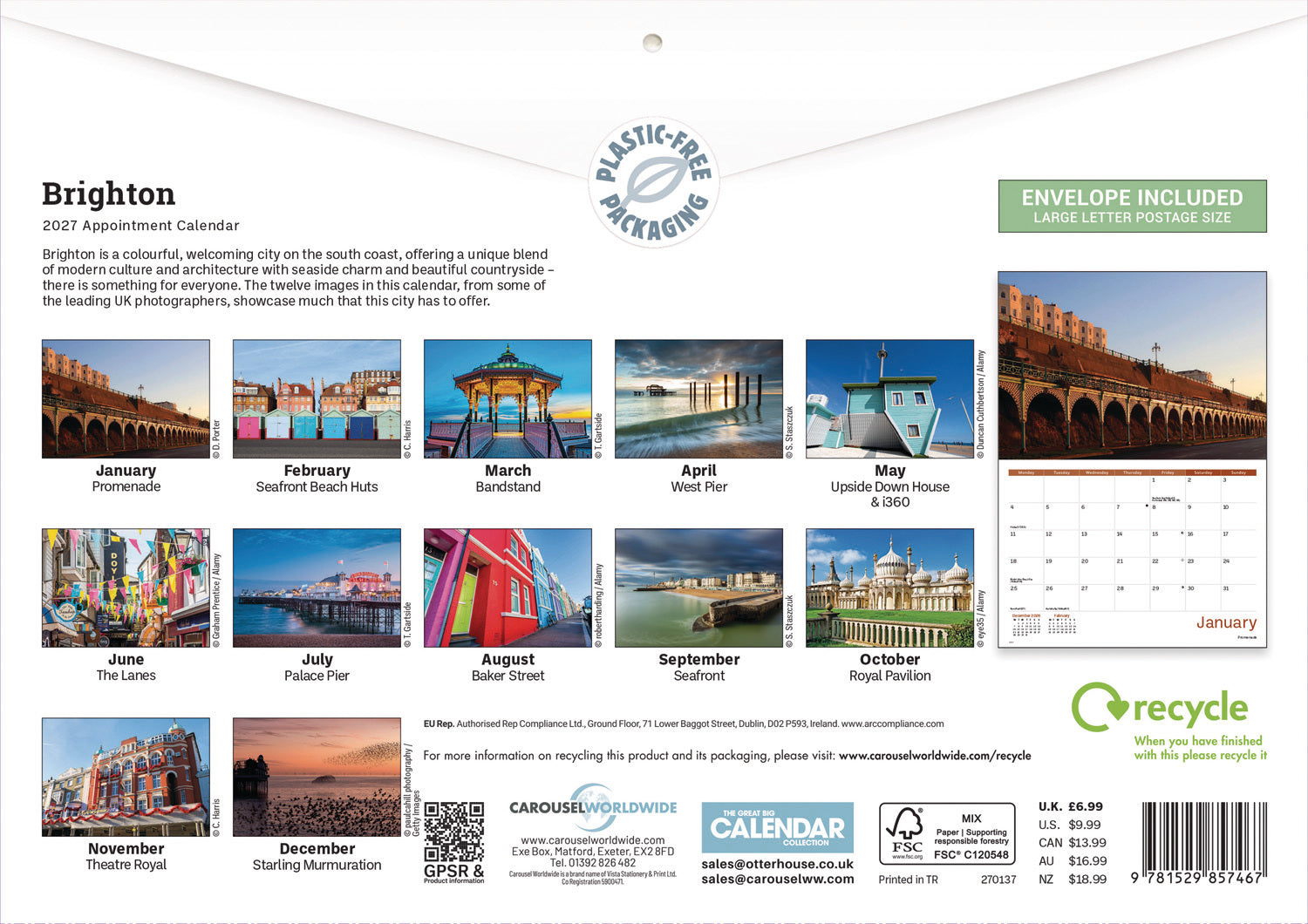 otter-house-brighton-wandkalender-2027-a4-region image 2