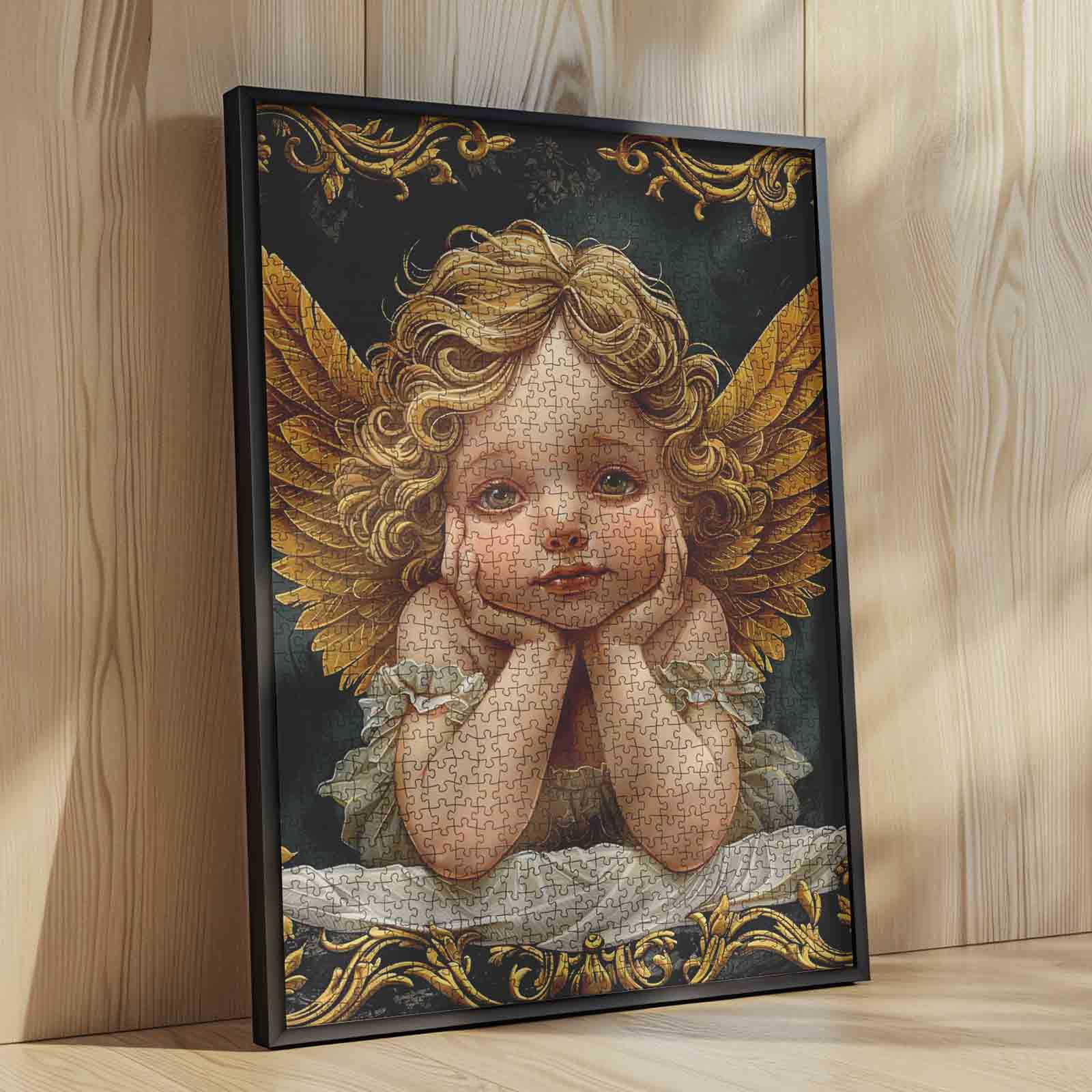 tucocoo-golden-angel-puzzle-1000-teile-engel image 3