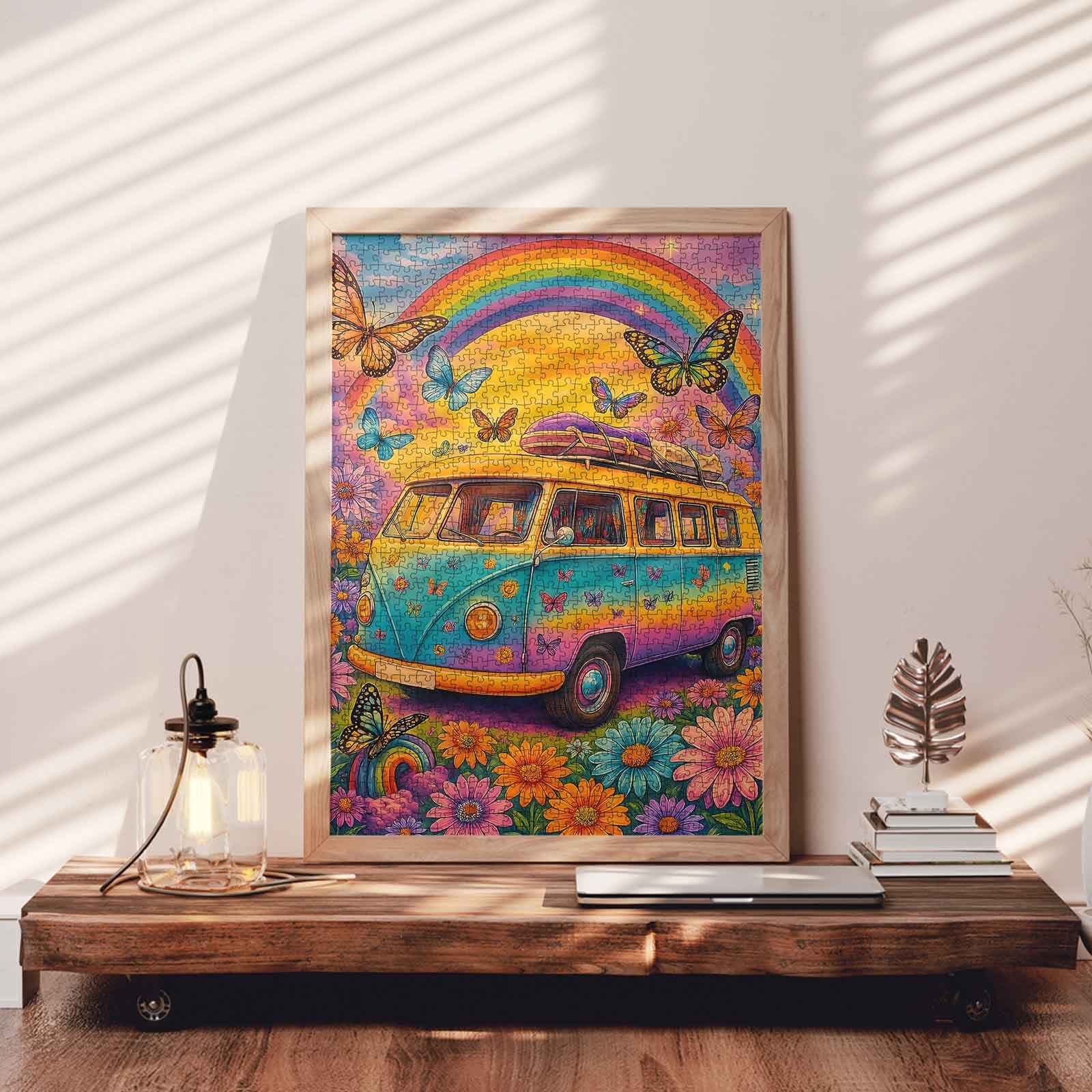 tucocoo-rainbow-van-journey-puzzle-1000-teile-retro-van image 3