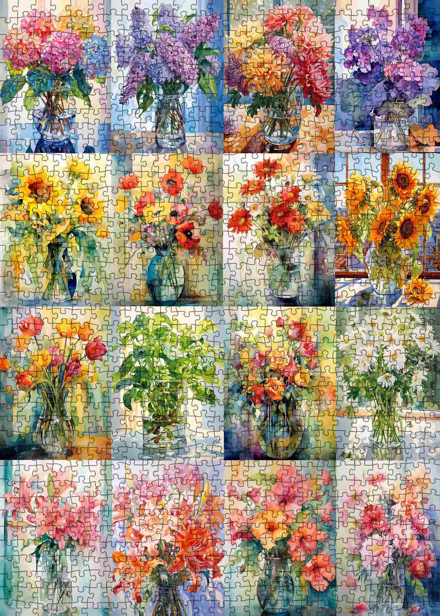 tucocoo-flower-bouquets-puzzle-1000-teile-blumen image 2